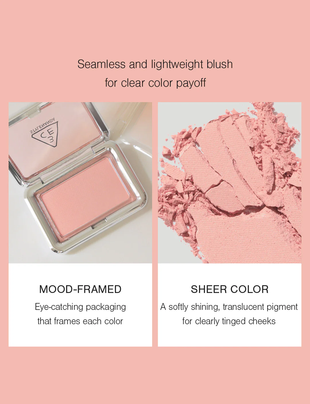 3CE New Take Face Blusher - Image 4