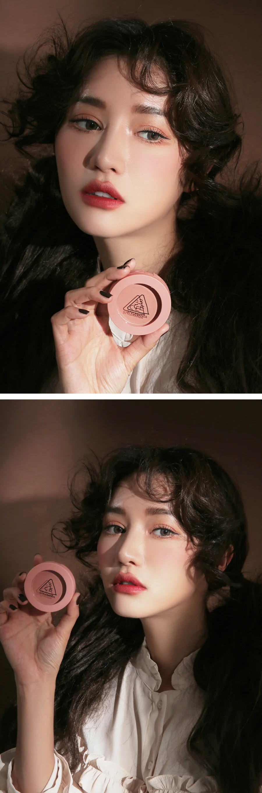 3CE Stylenanda Face Blush #Mono Pink - Image 3