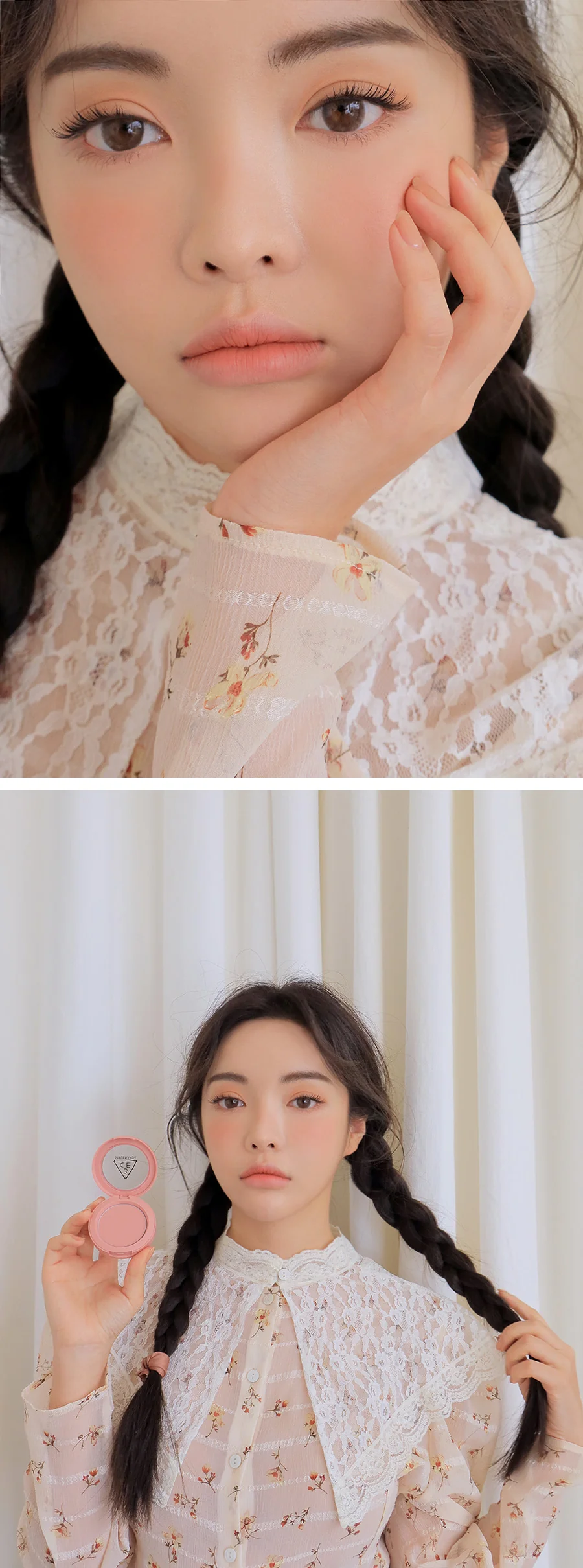 3CE Stylenanda Face Blush #Mono Pink - Image 5