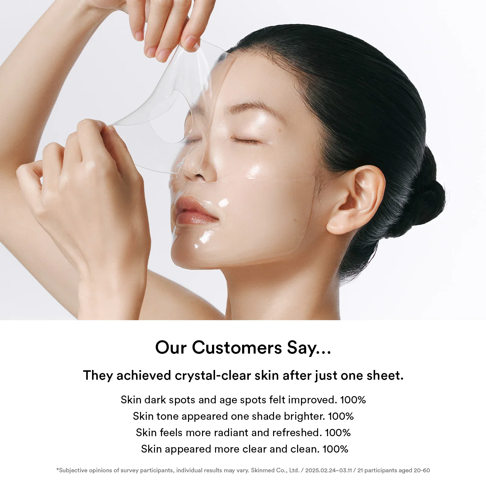 Abib Glow Collagen Mask Glutathione Film 1Pcs - Image 3