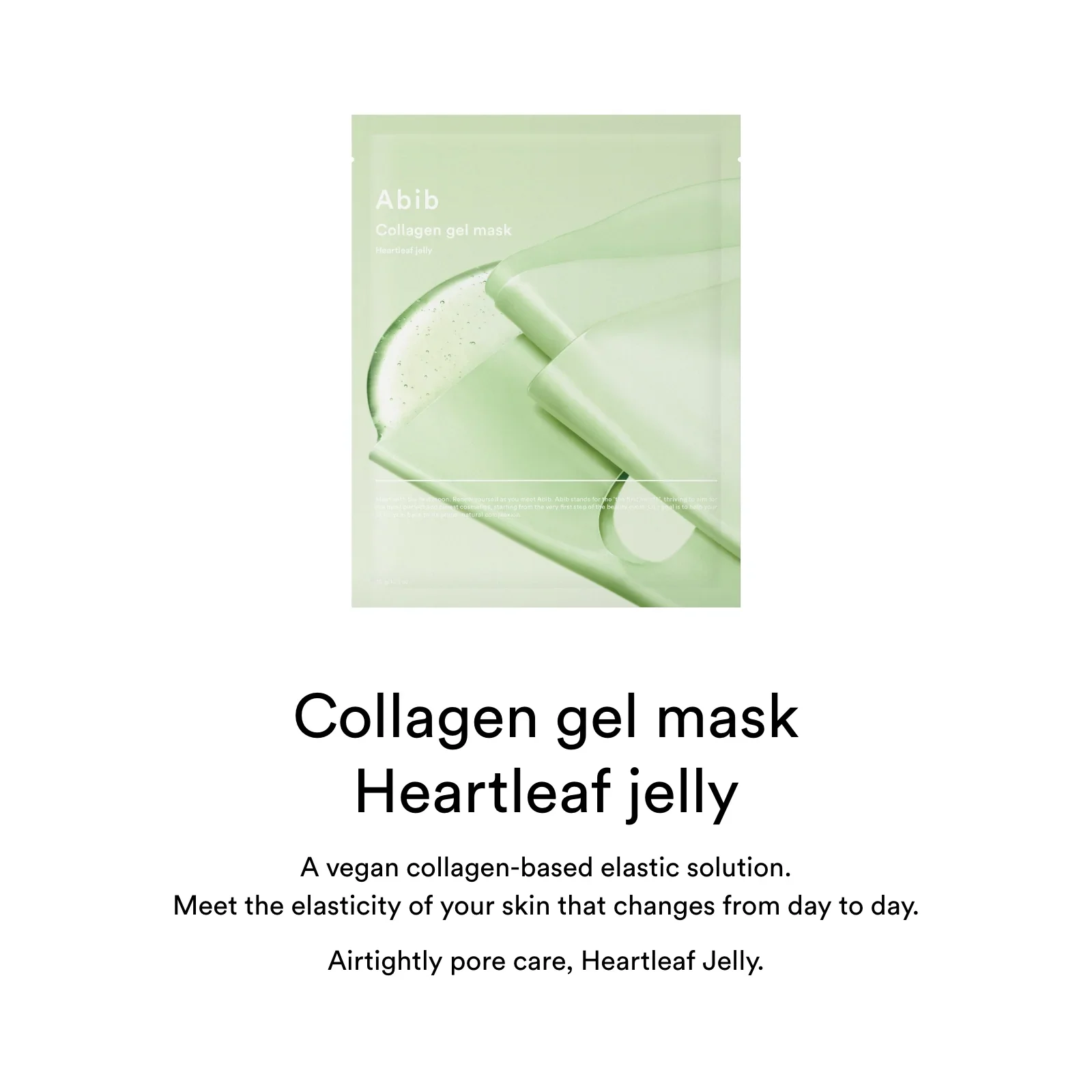 Abib Collagen Gel Mask Heartleaf Jelly 1Pcs - Image 2