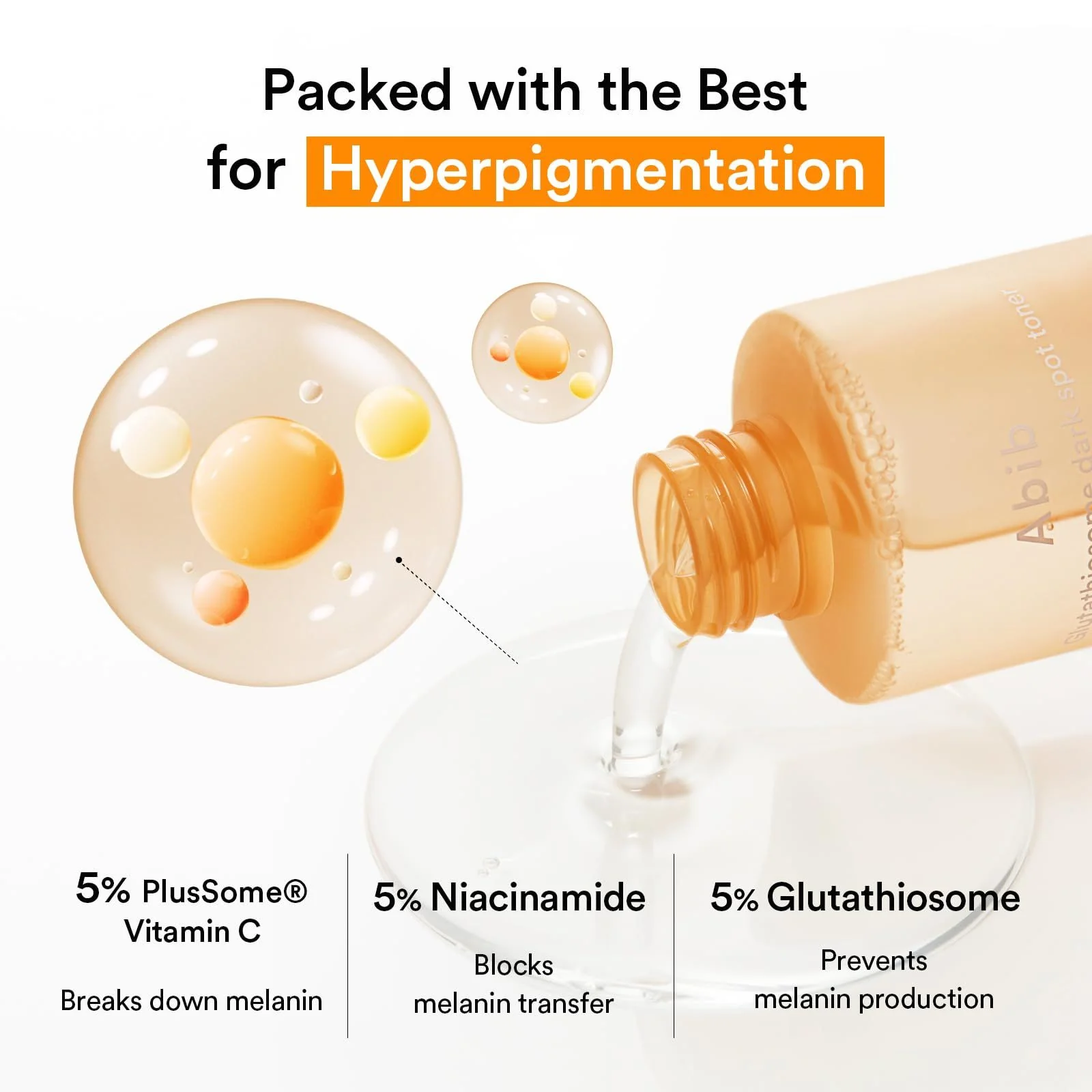 Abib Glutathiosome Dark Spot Toner Skin Booster 200ml - Image 3