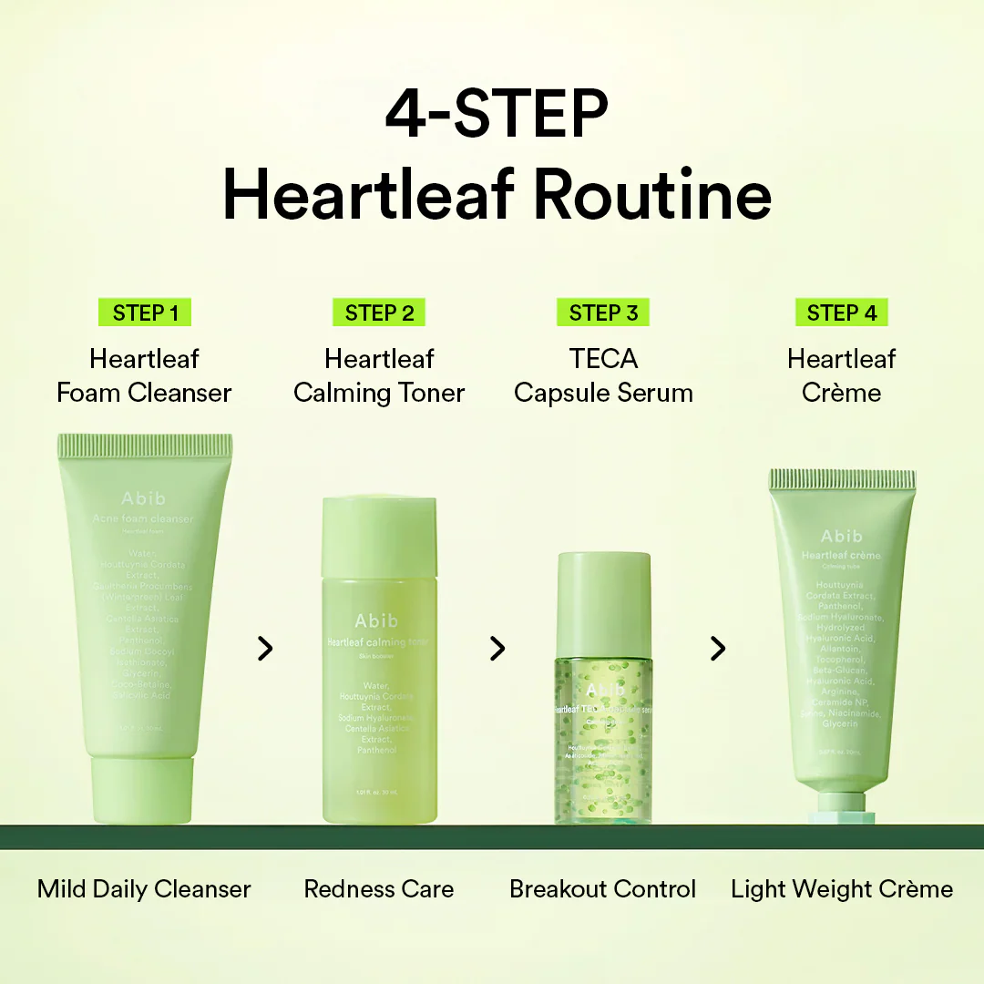Abib Heartleaf Calming Trial Kit - Image 4