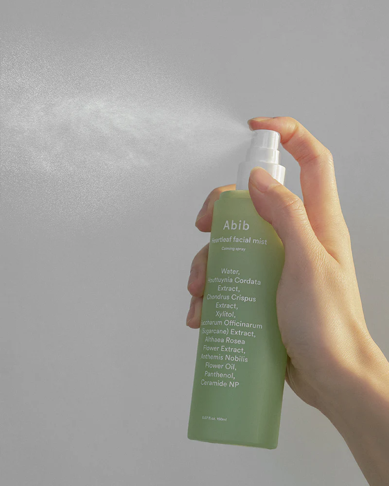 Abib Heartleaf Facial Mist Calming Spray set (150ml+150ml) - Image 4