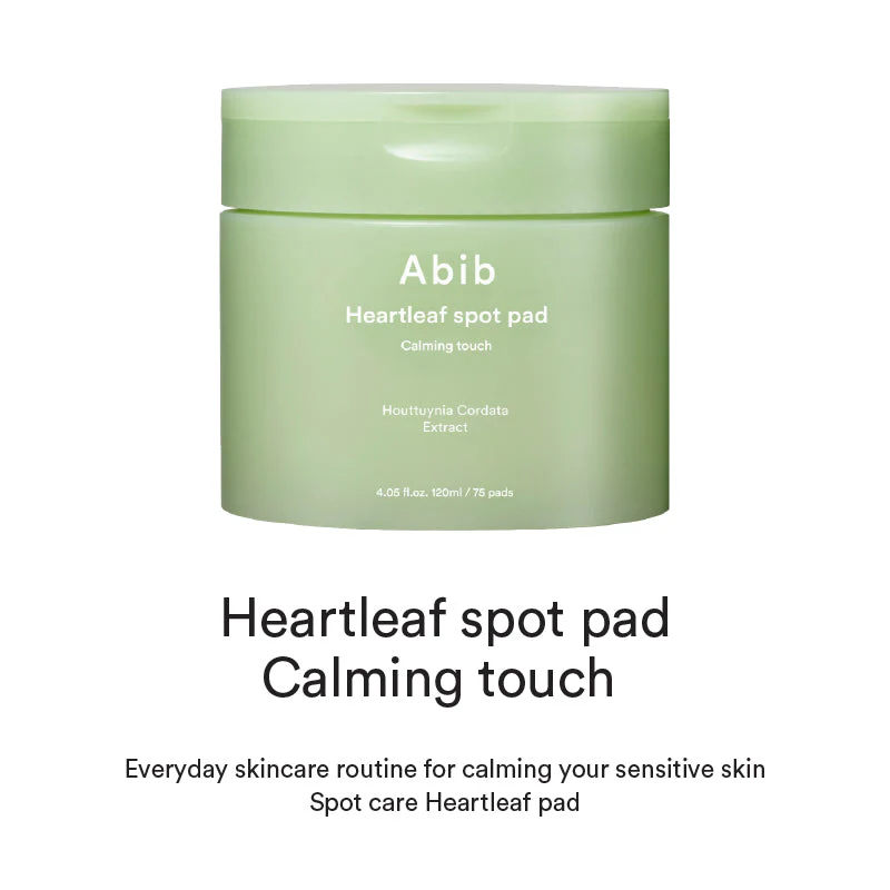 Abib Heartleaf Spot Pad Calming Touch 80 Pads - Image 4