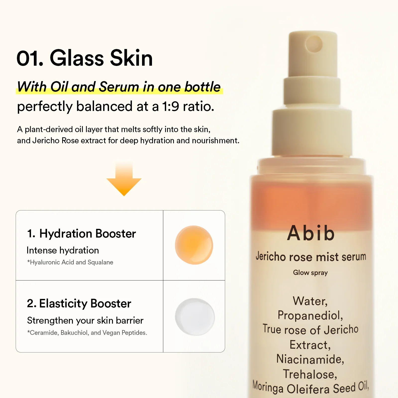 Abib Jericho Rose Mist Serum Glow Spray 100ml - Image 4