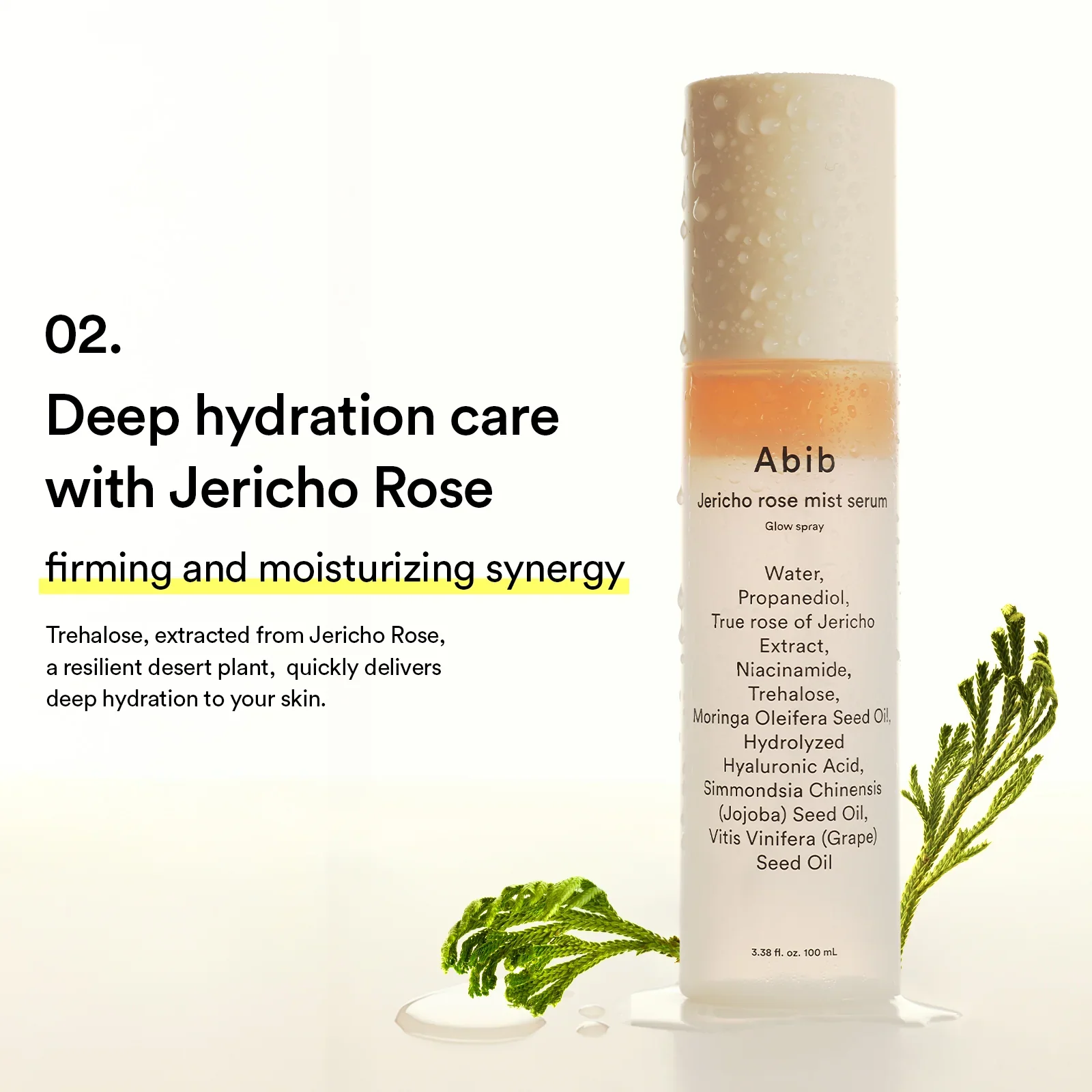 Abib Jericho Rose Mist Serum Glow Spray 100ml - Image 6