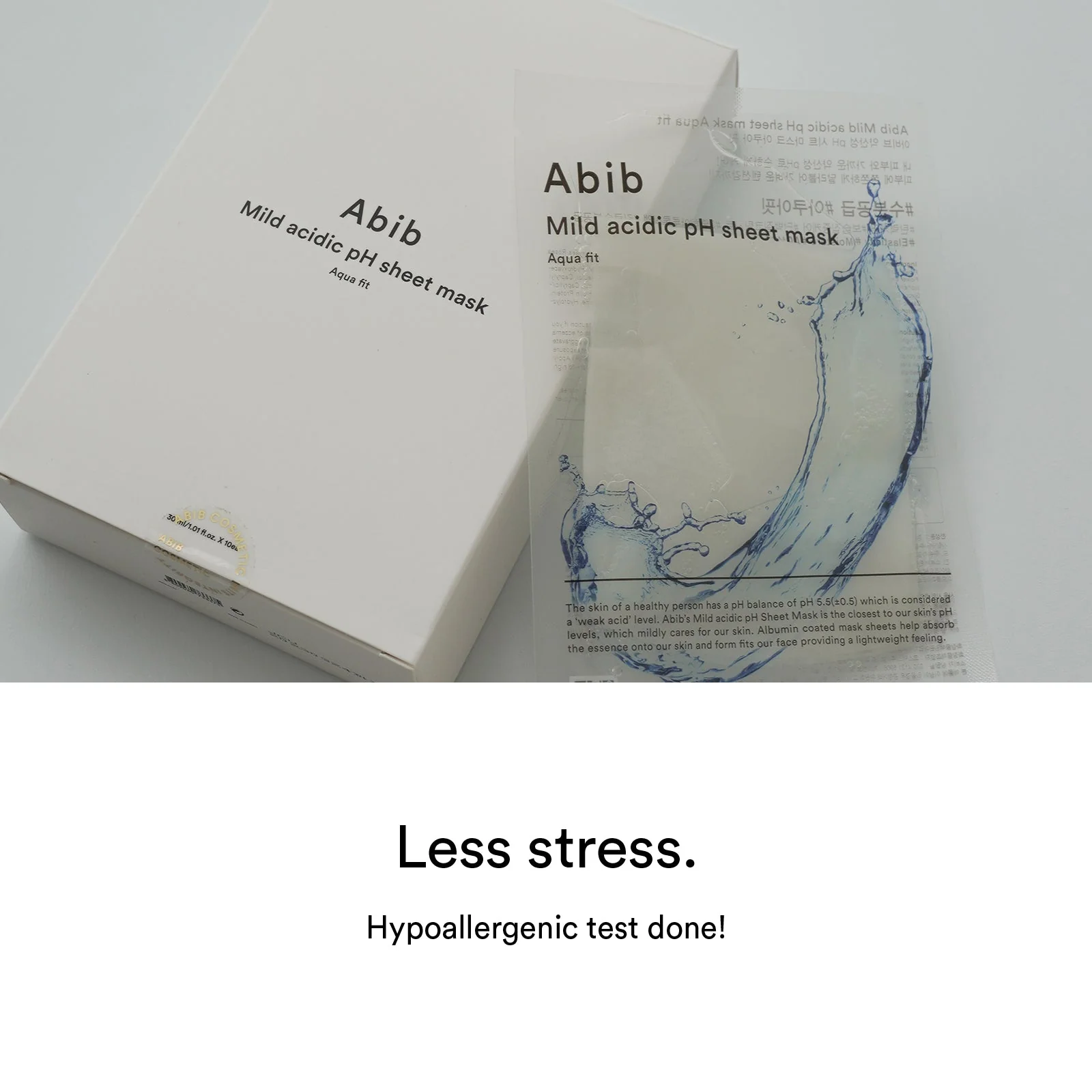 Abib Mild Acidic Ph Sheet Mask Aqua Fit 1Pcs - Image 6