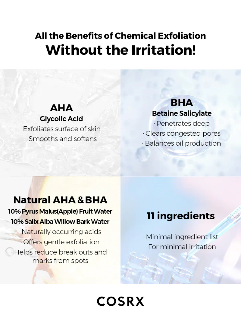 Cosrx AHA/BHA Clarifying Treatment Toner - Image 5