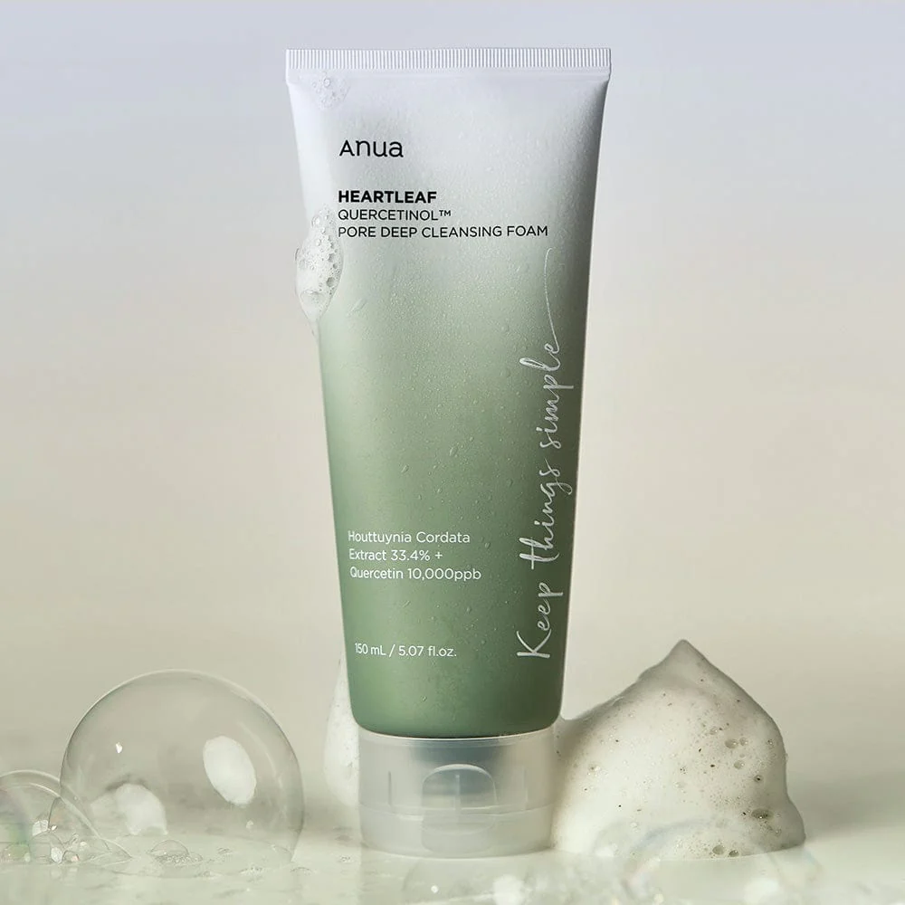 Anua Heartleaf Quercetinol Pore Deep Cleansing Foam - Image 2