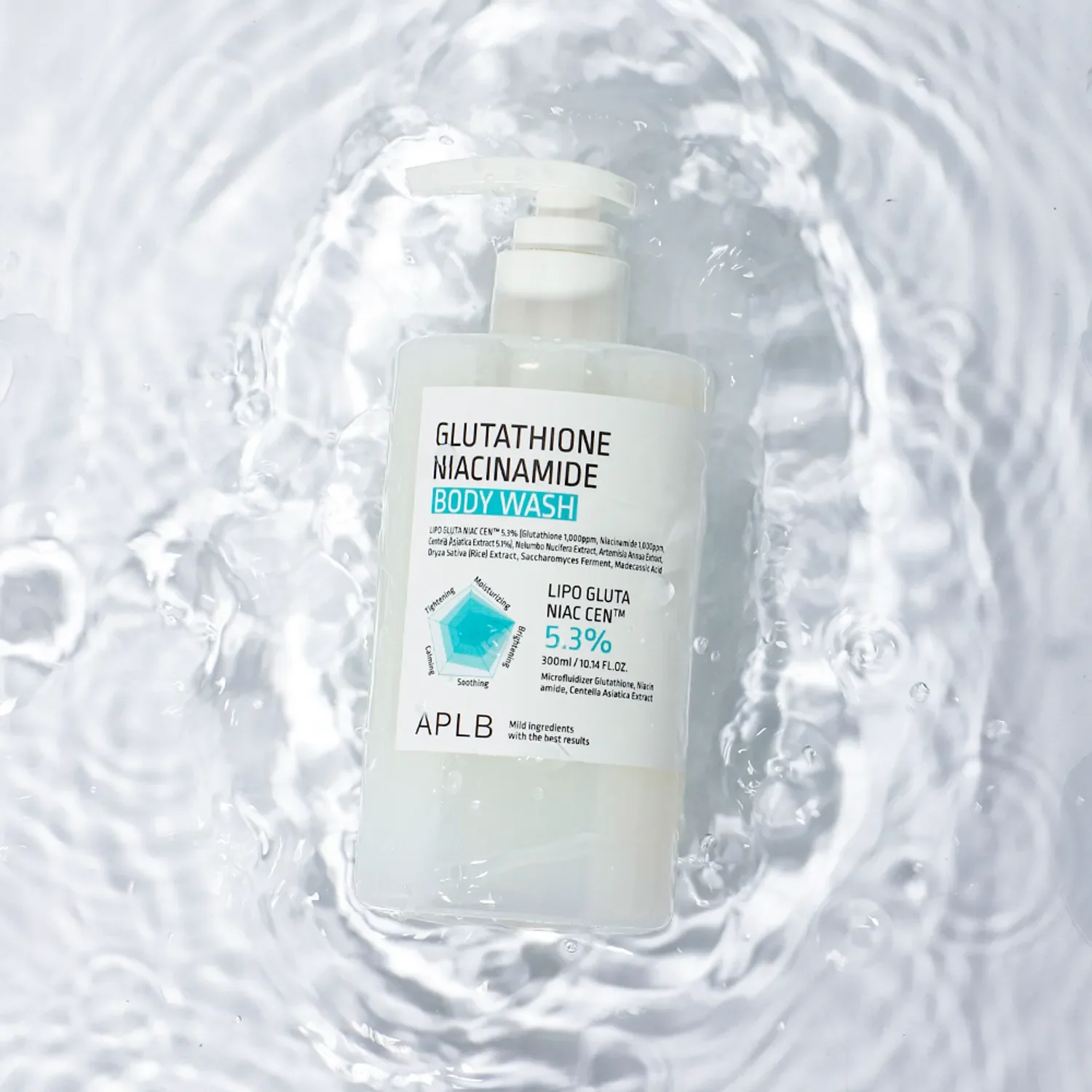 APLB Glutathione Niacinamide Body Wash 300ml - Image 4