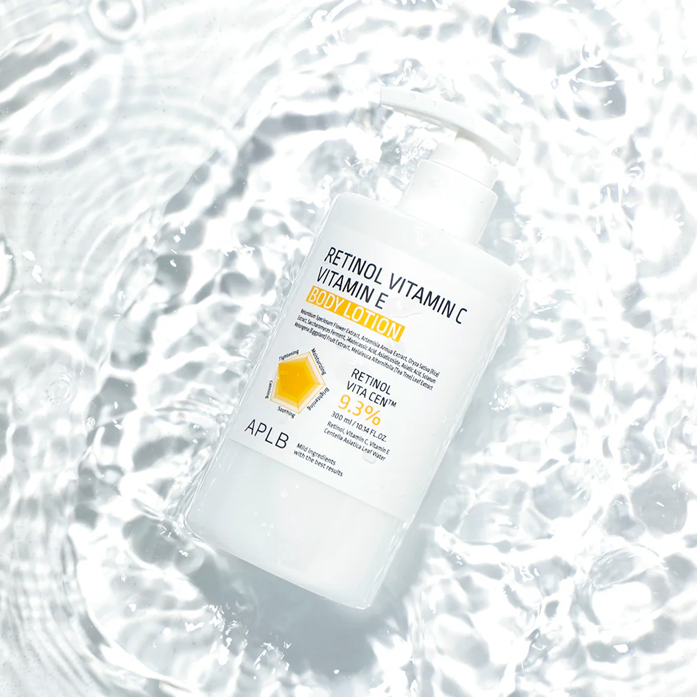 APLB Retinol Vitamin C Vitamin E Body Lotion 300ml - Image 3