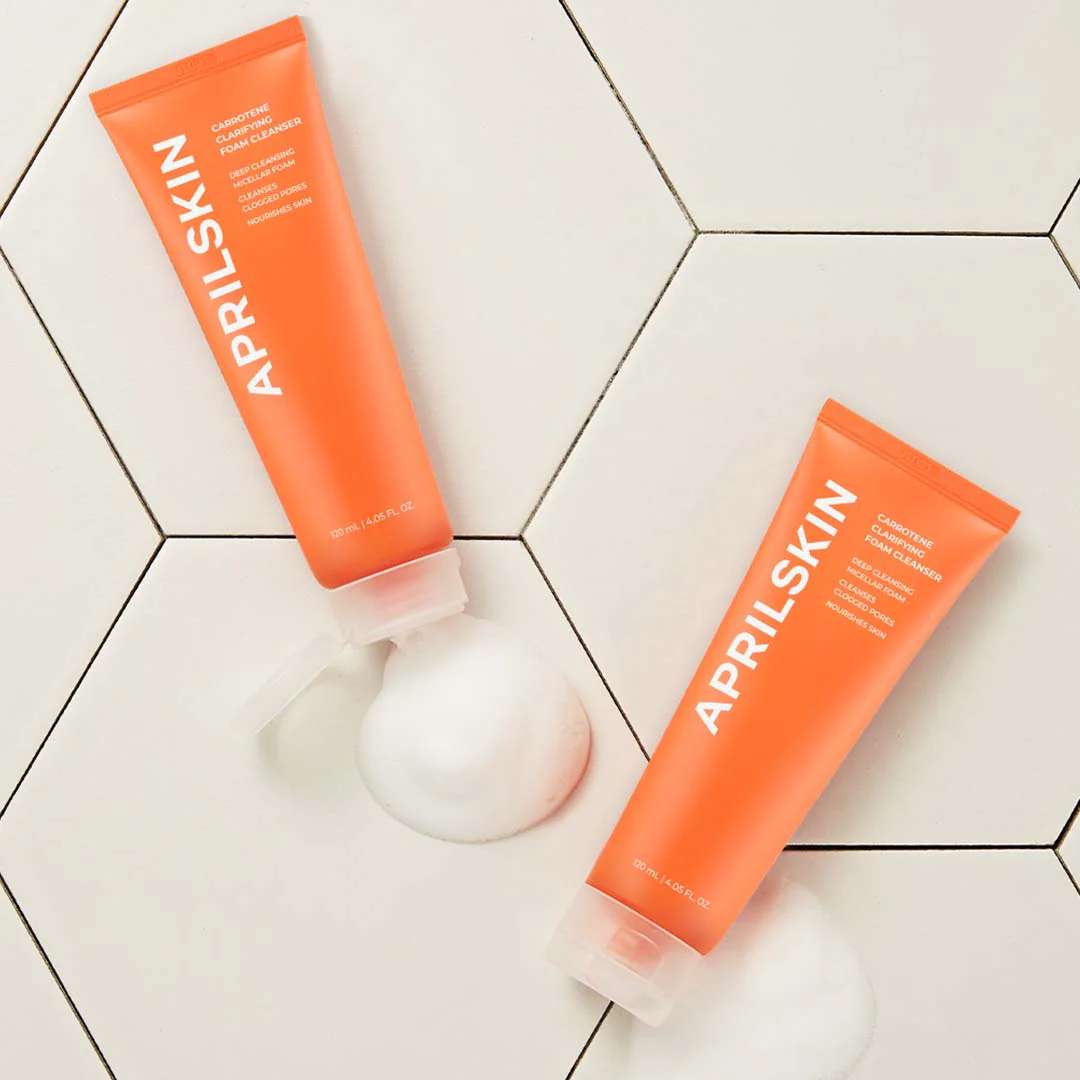 April Skin Real Carrotene Acne Foam Cleanser 120g - Image 5