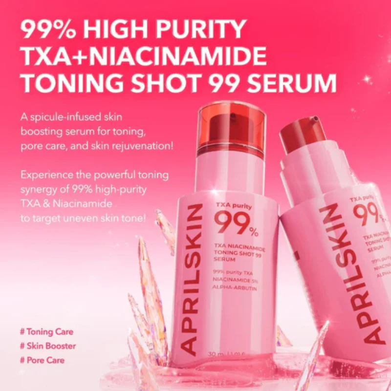 April Skin Txa Niacinamide Toning Shot 99 Serum 30ml - Image 3