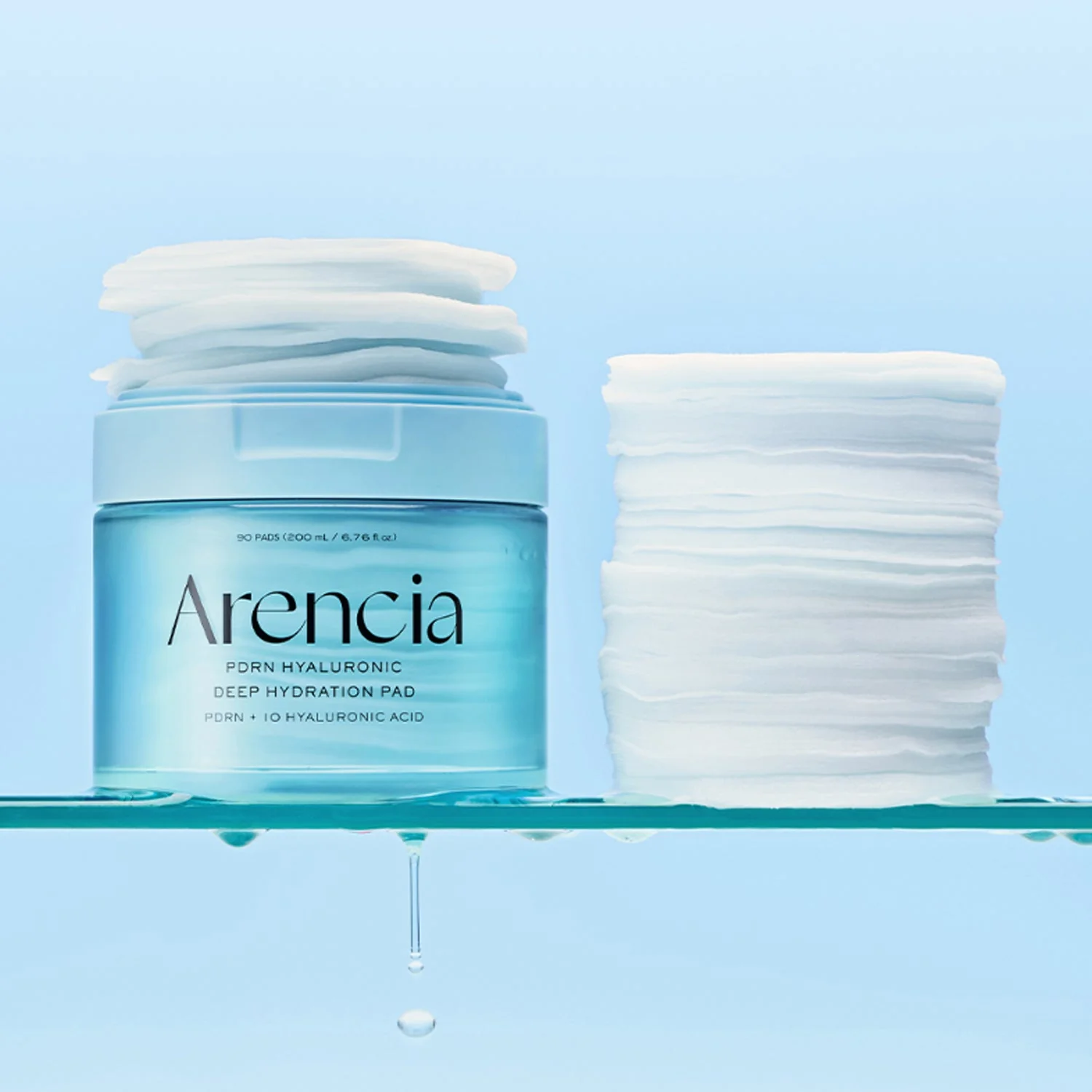 Arencia PDRN+ Hyaluronic Deep Hydration Pads 90ea - Image 3