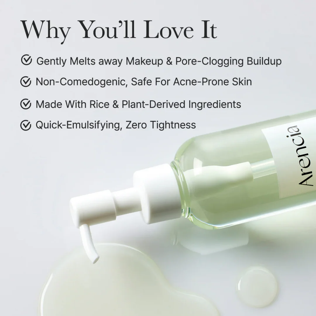 Arencia Pore Melt Mochi Cleansing Oil 200ml - Image 3