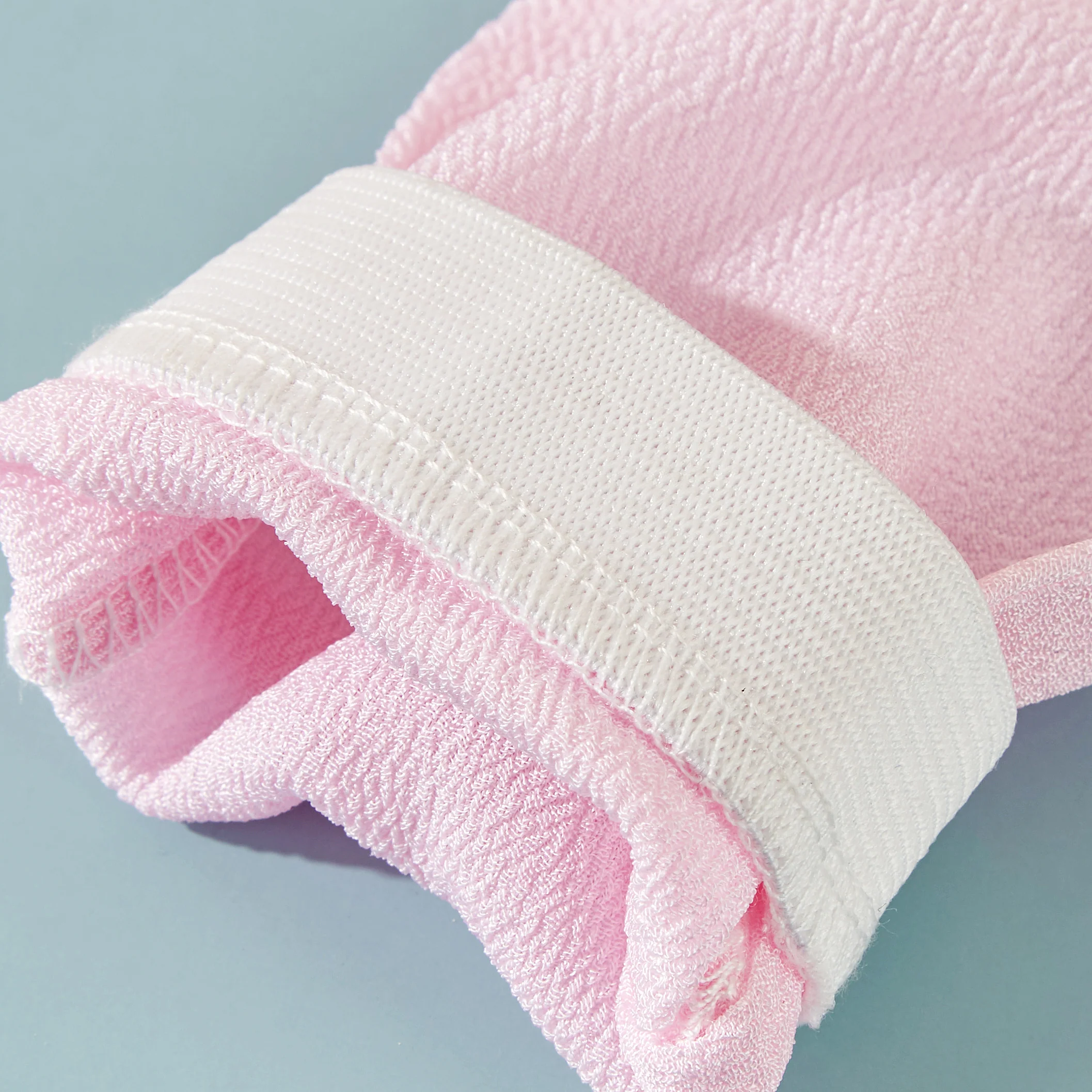 BA Tools Exfoliating Face Mitt Pink - Image 7