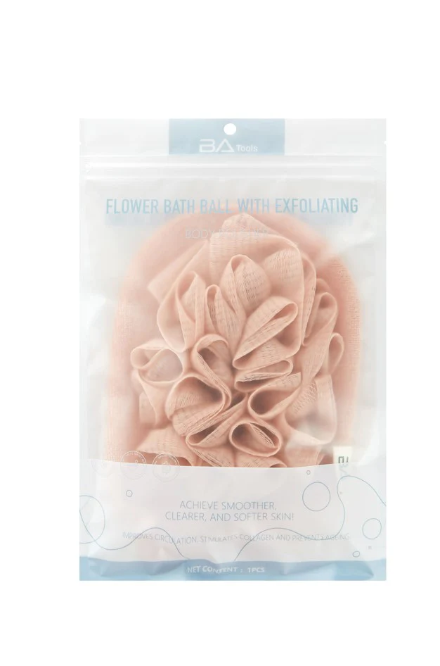 BA Tools Bath Flower Bath Ball With Exfoliating - Image 13