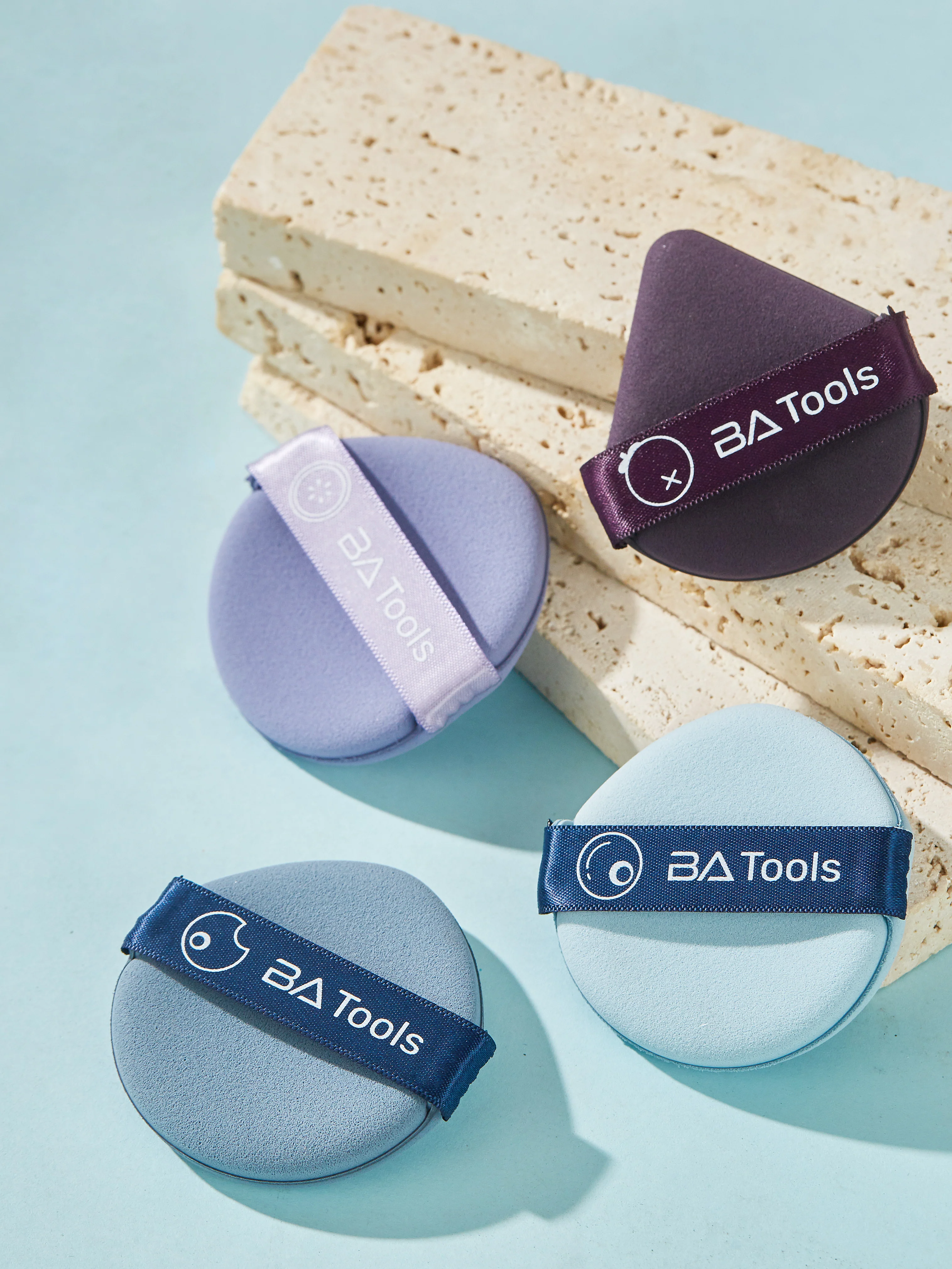 BA Tools Cushion Puff 4pcs Blueberry Cake - Image 2