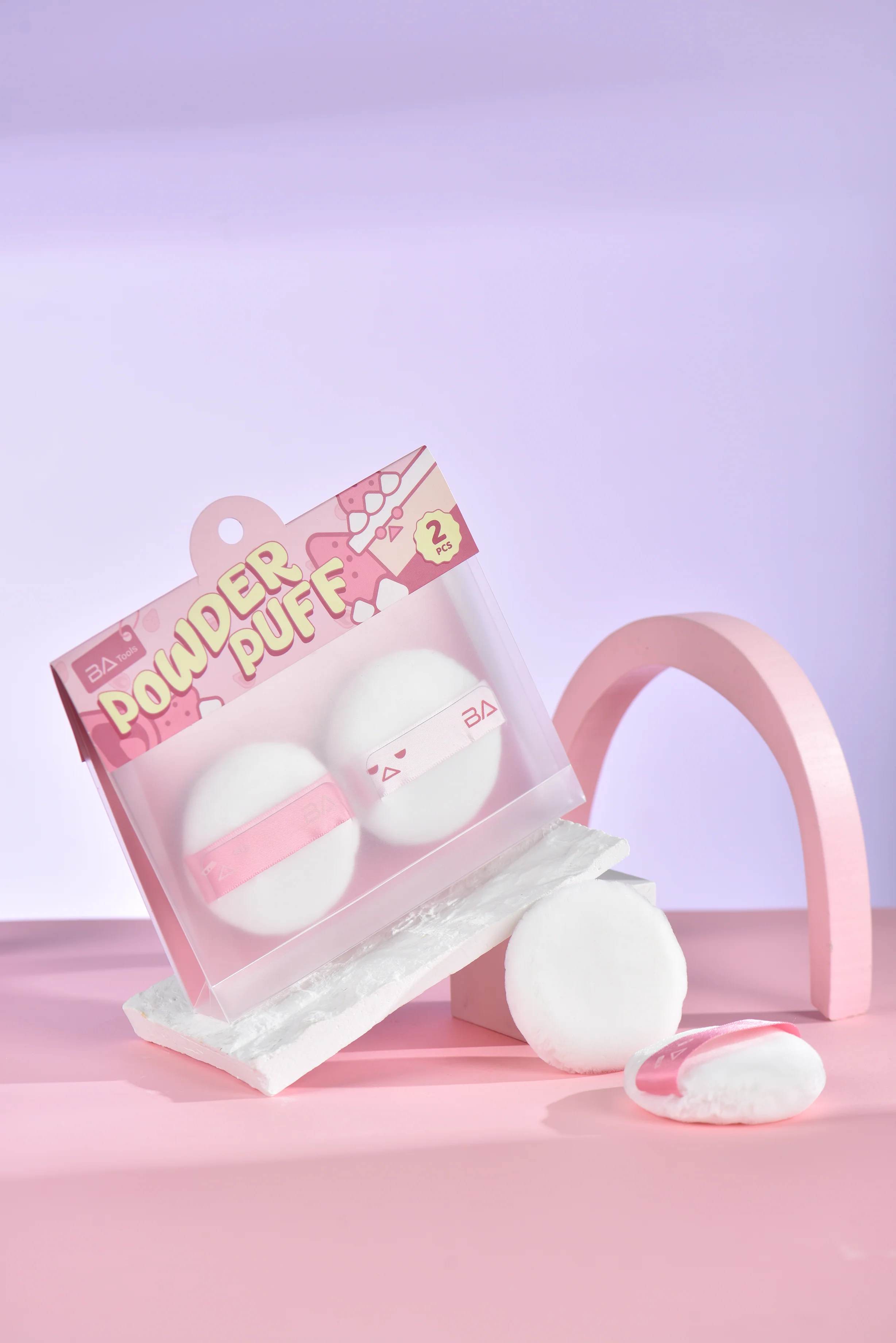 BA Tools Strawberry Cake Velvet Powder Puff - Image 2