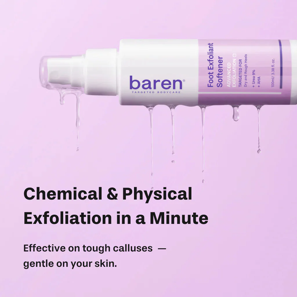 Baren Foot Exfoliant Softener At Home Kit - Image 4