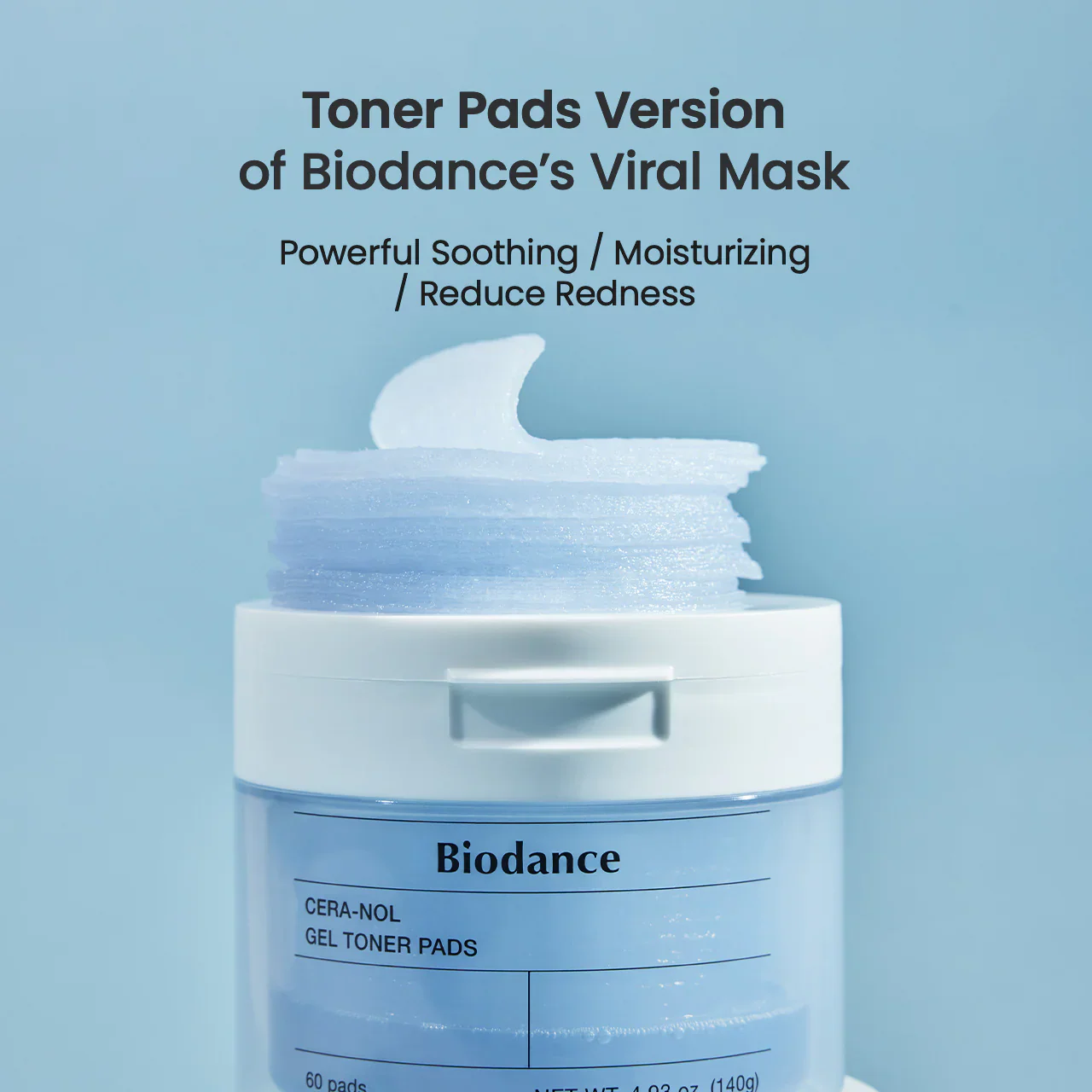 Biodance Cera-nol Gel Toner Pads 60 Pads - Image 4