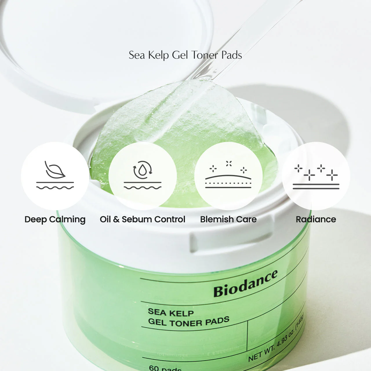 Biodance Sea Kelp Gel Toner Pads 60 Pads - Image 7