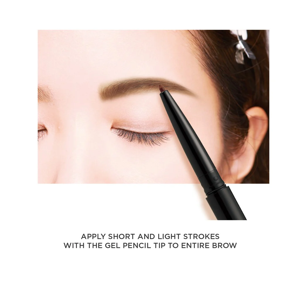 Browlash EX Water Strong W Eyebrow Gel Pencil & Powder Royal Brown - Image 3