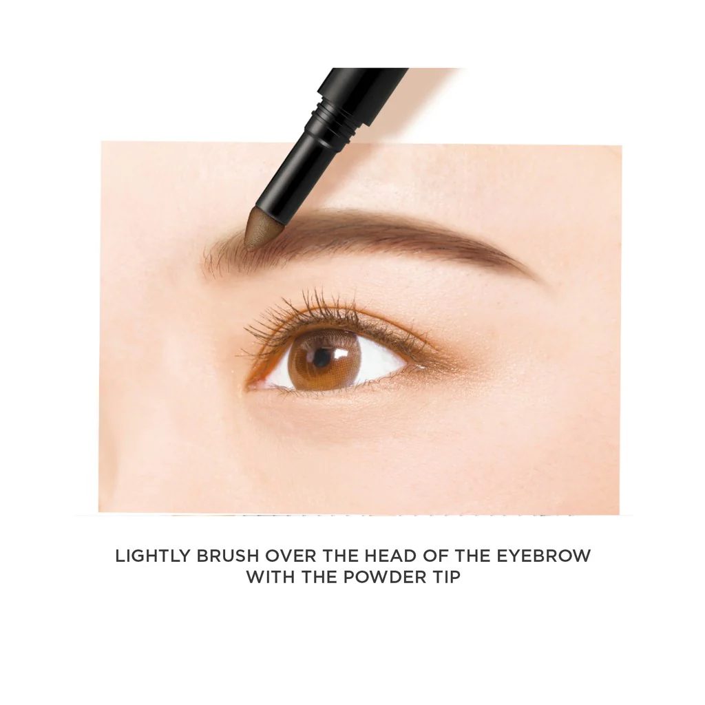 Browlash EX Water Strong W Eyebrow Gel Pencil & Powder Light Brown - Image 4