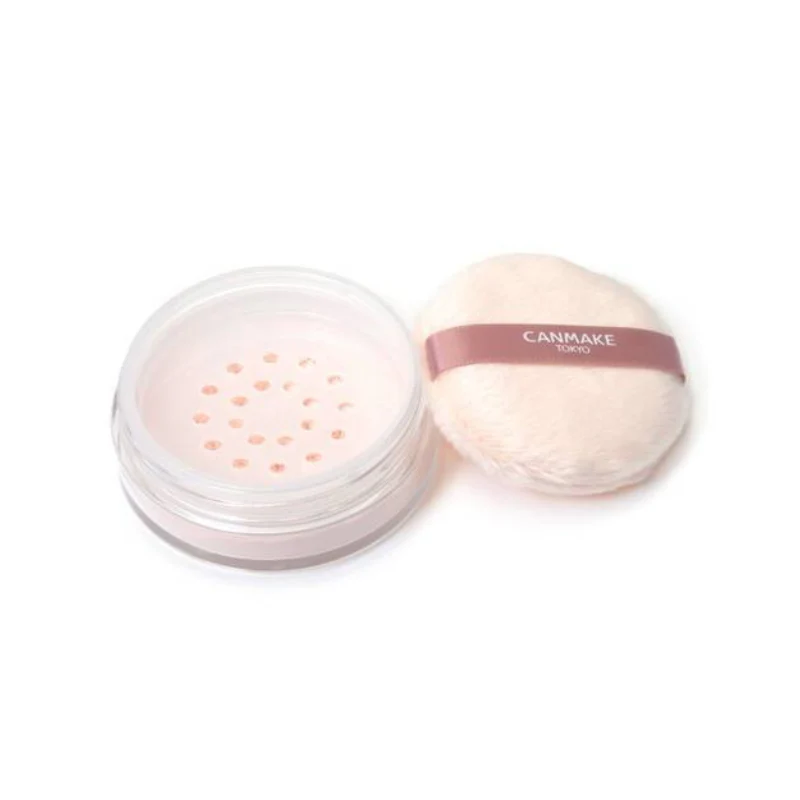 Canmake Silky Loose Moist Powder P01 Luster Pink - Image 3
