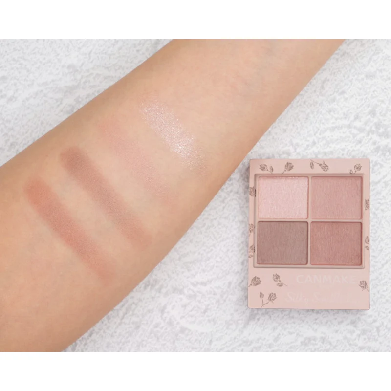 Canmake Silky Souffle Eyes (Matte Type) 06 Lima Greige - Image 3