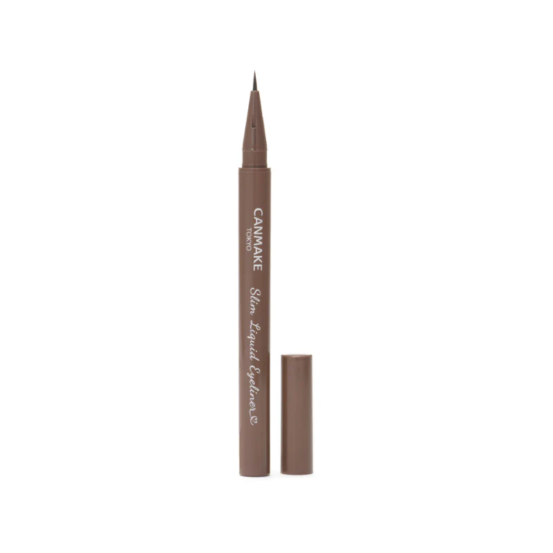 Canmake Slim Liquid Eyeliner 03 Chaba Greige - Image 2