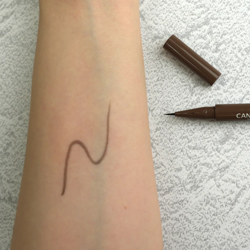 Canmake Slim Liquid Eyeliner 03 Chaba Greige - Image 3