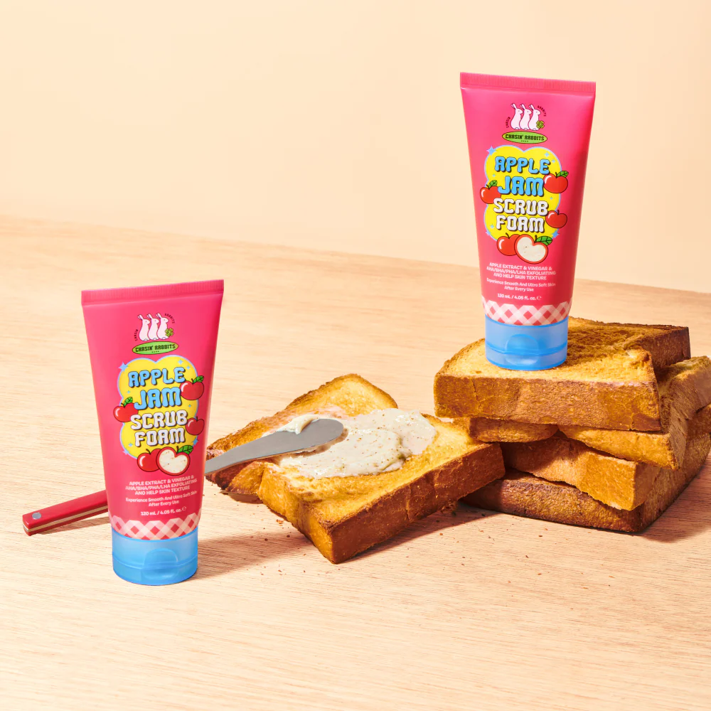 Chasin' Rabbits Apple Jam Scrub Foam 120ml - Image 3