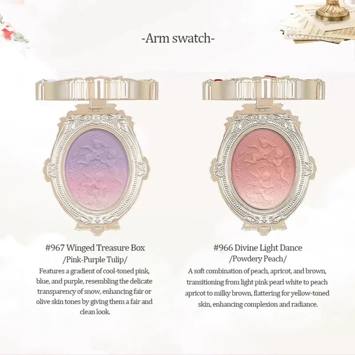 Cheerflor Angel Apocalypse Embossed Gradient Blusher - Image 3
