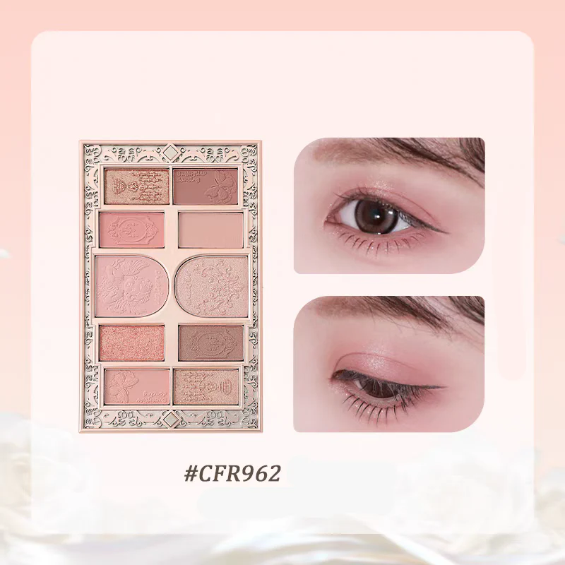 Cheerflor Brilliant Secret Series 10-Color Frame Eyeshadow Palett - Image 5