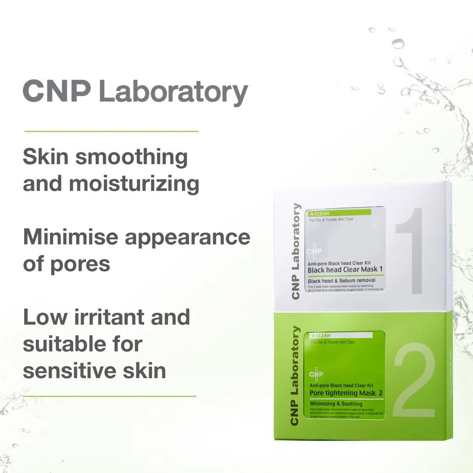 CNP Laboratory Anti-Pore Black Head Clear Kit - Image 3