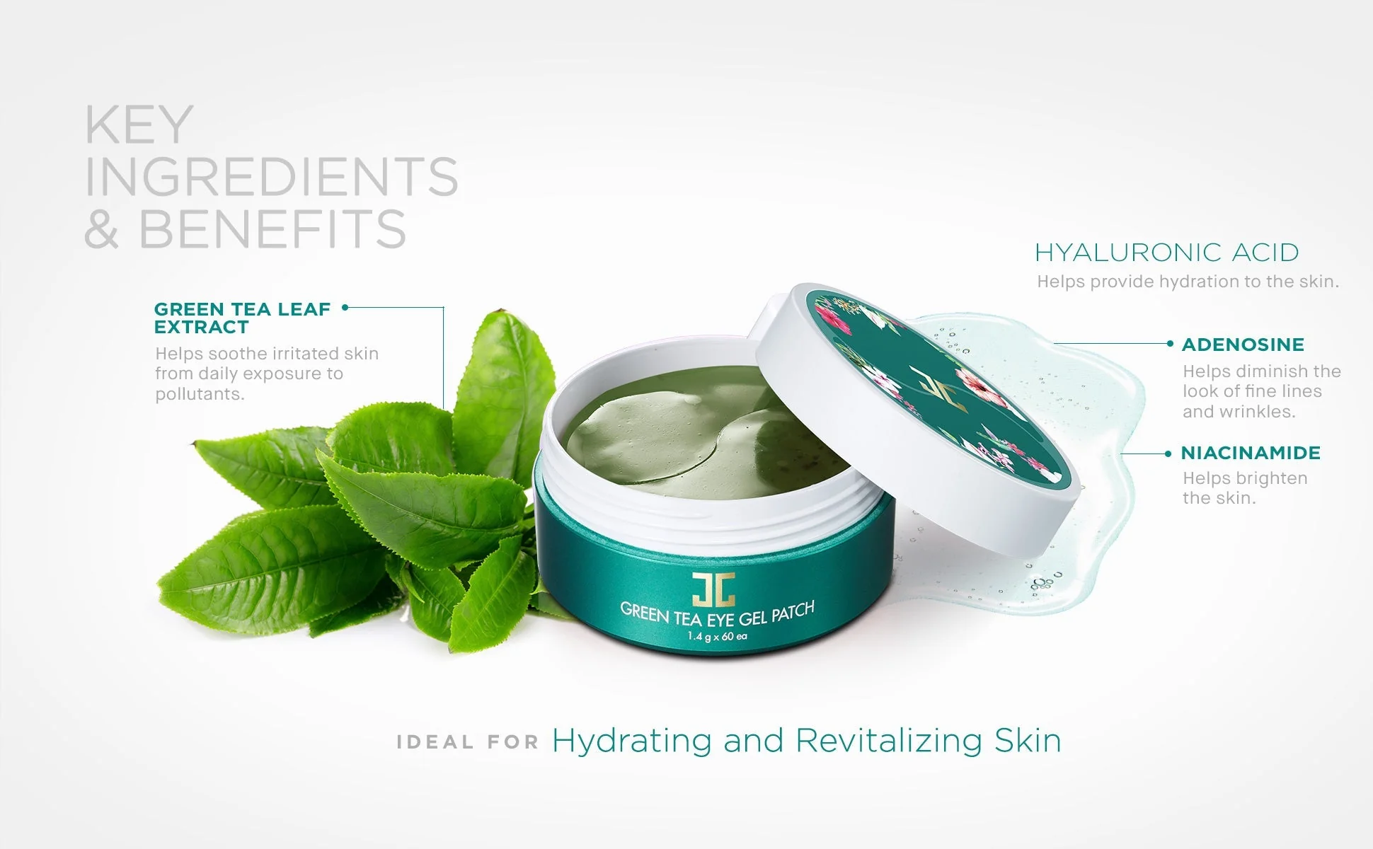 JayJun Green Tea Eye Gel Patch N - Image 5