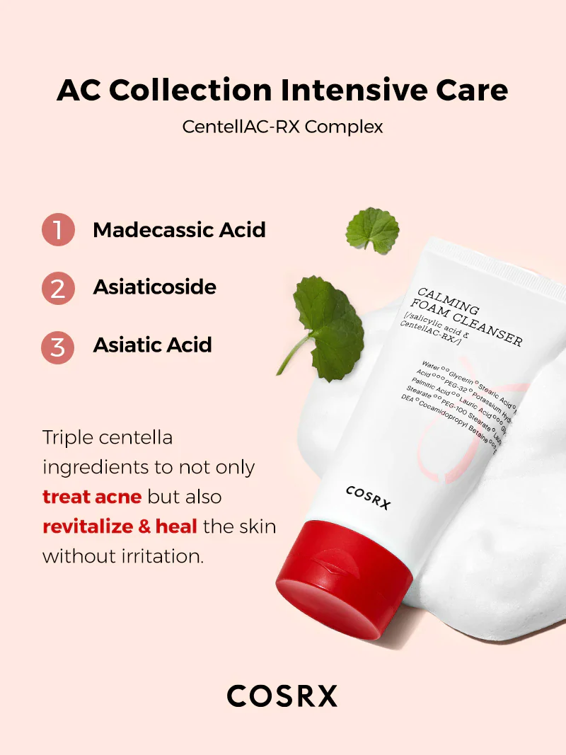 Cosrx AC Collection Calming Foam Cleanser - Image 3