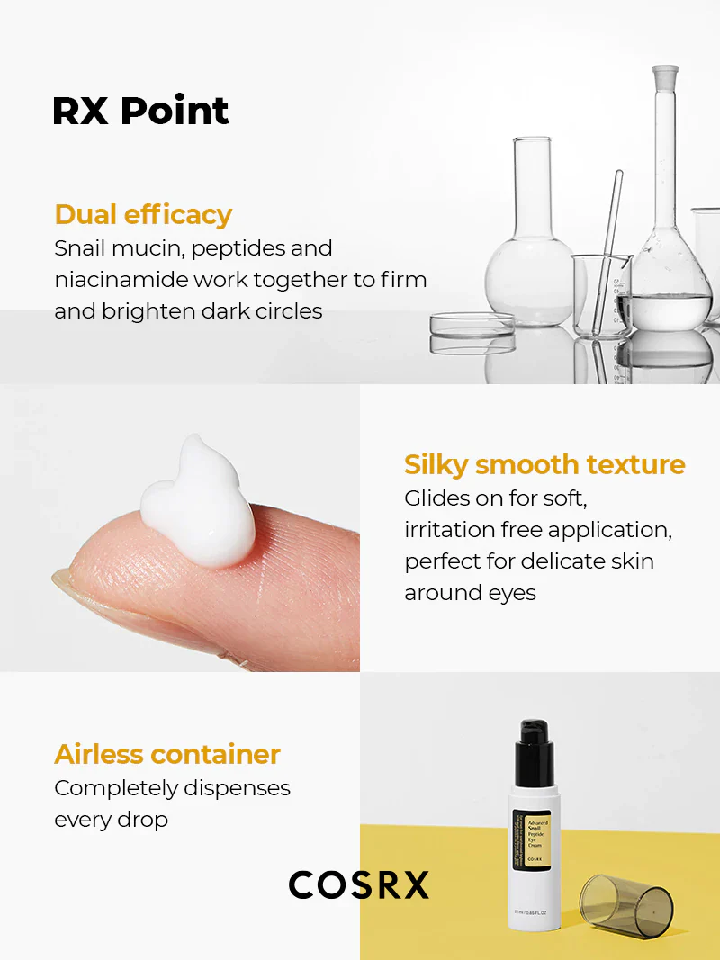 Cosrx Advanced Snail Peptide Eye Cream 25ml - Image 5