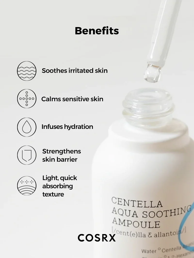 Cosrx Hydrium Centella Aqua Soothing Ampoule 40ml - Image 3