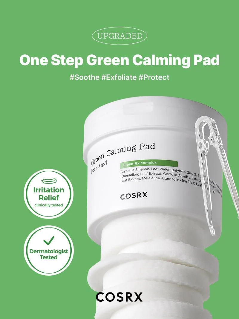 Cosrx One Step Green Calming Pad 70 Pads - Image 2