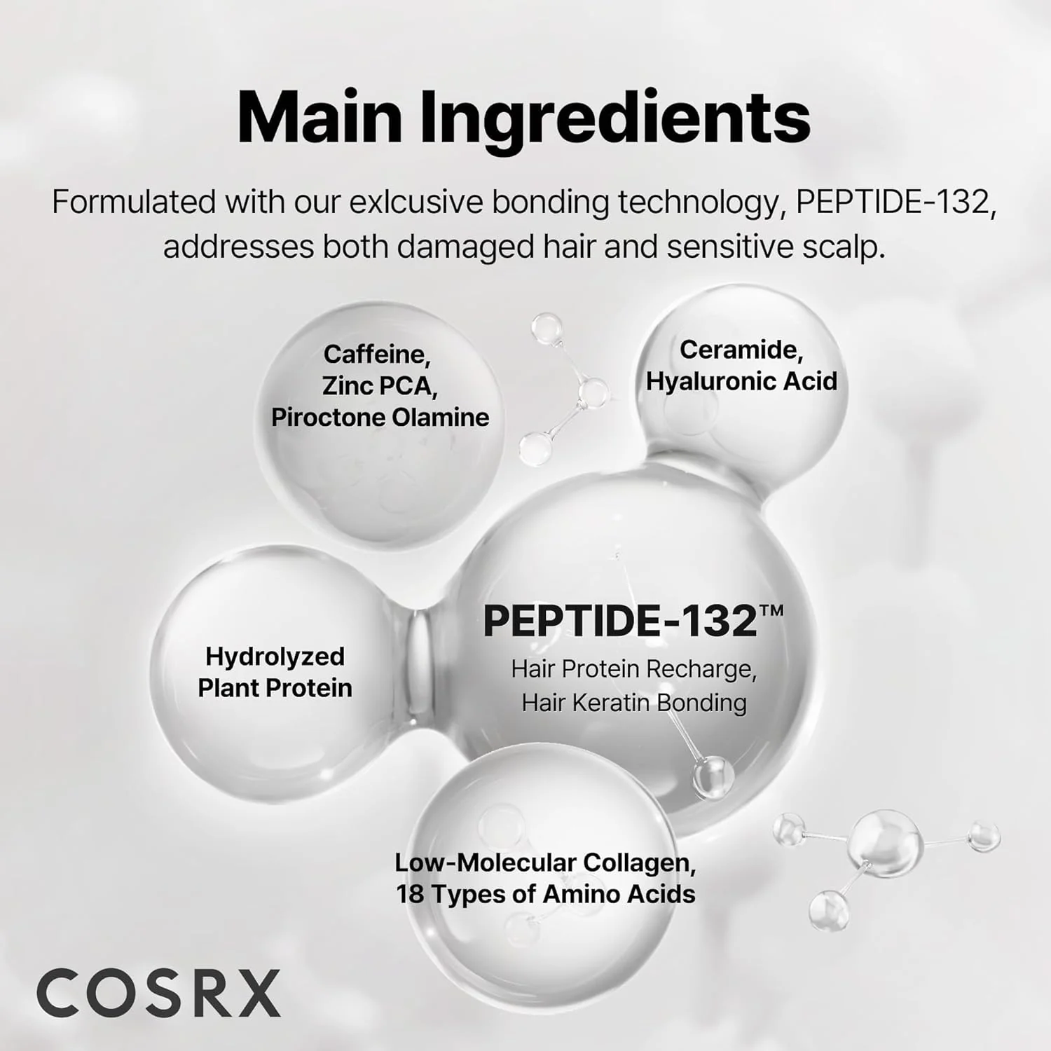 Cosrx Peptide-132 Ultra Bonding Shampoo 200ml - Image 5