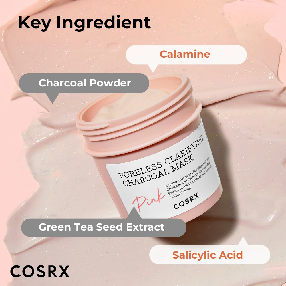 Cosrx Poreless Clarifying Charcoal Mask 110g - Image 3
