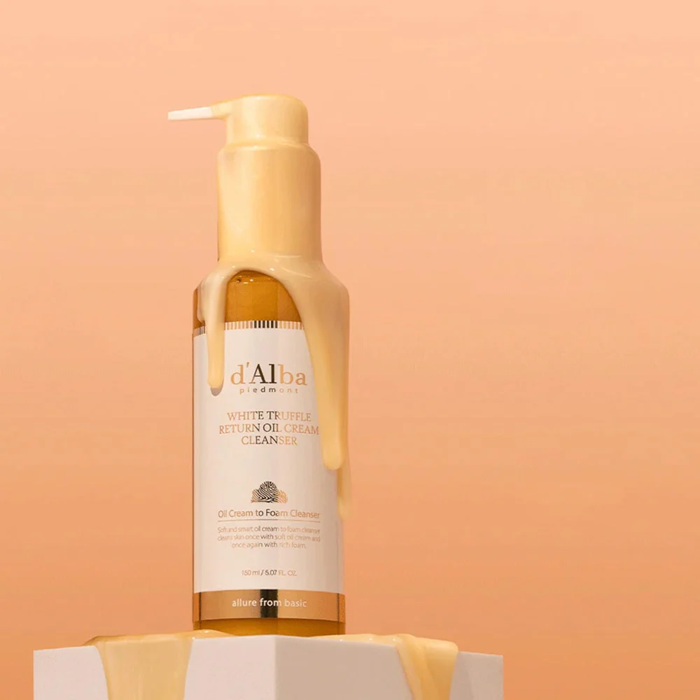 d'Alba White Truffle Return Oil Cream Cleanser 150ml - Image 3
