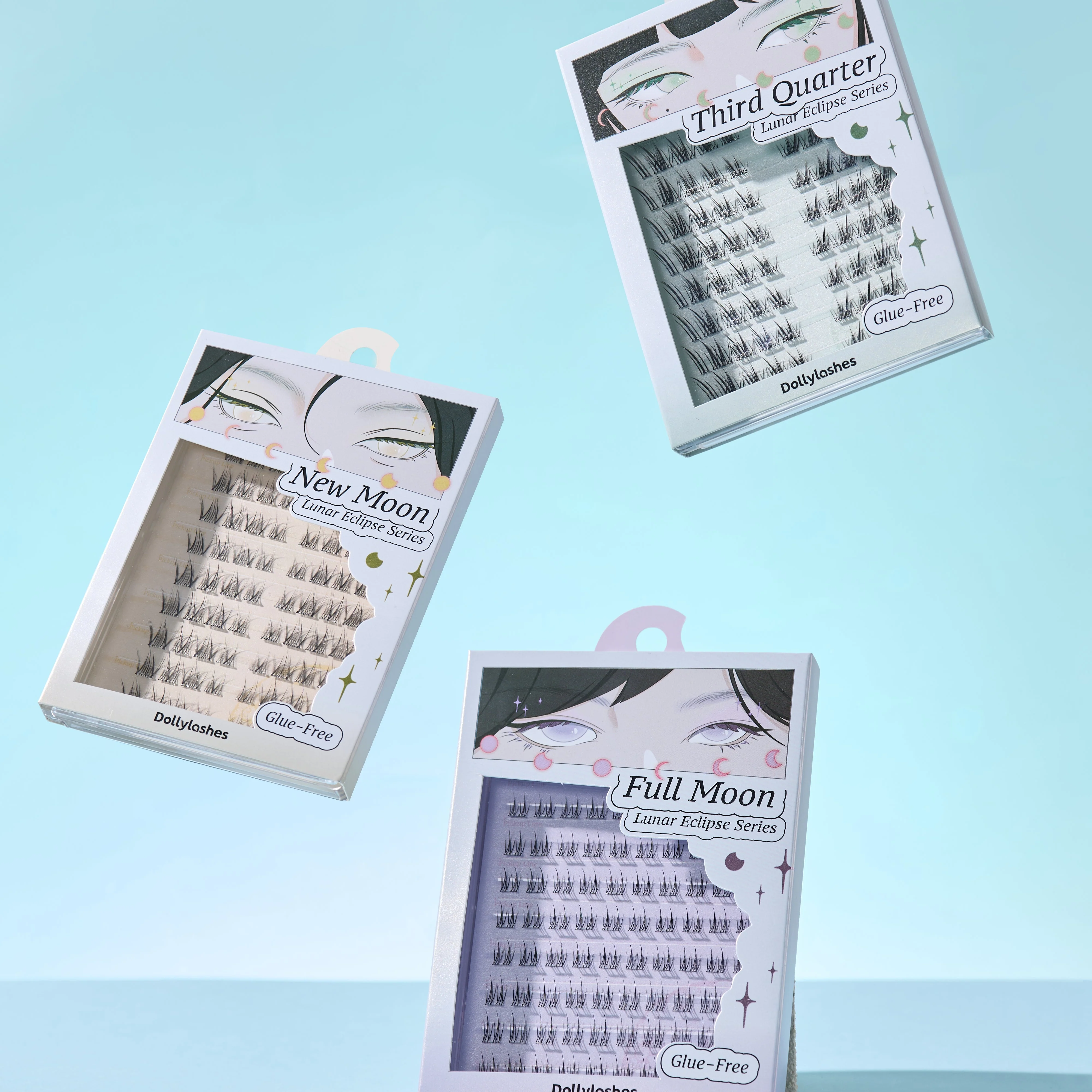 Dollylashes Lunar Eclipse Series Naturally Type V 100Pcs - Image 3