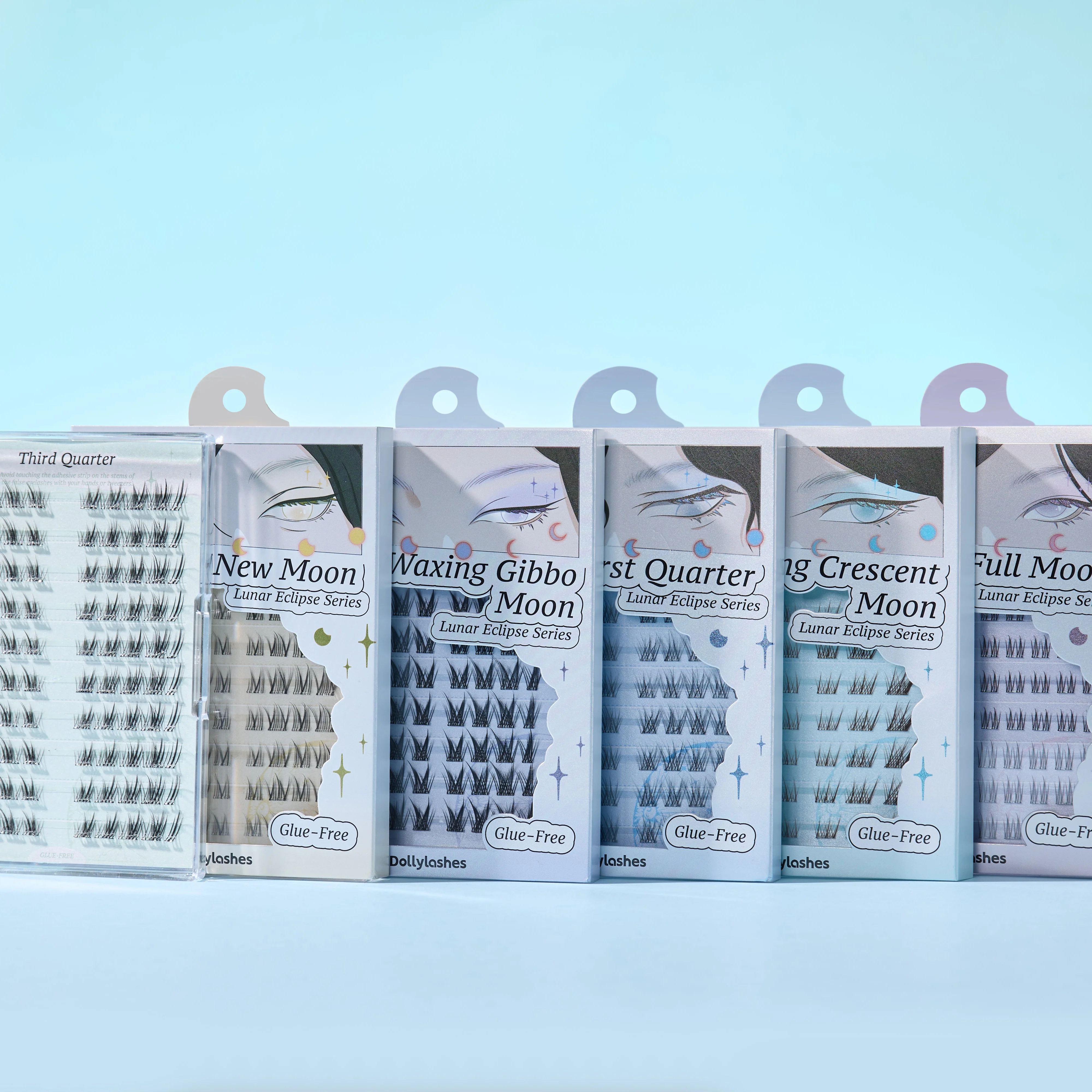 Dollylashes Lunar Eclipse Series Naturally Type V 100Pcs - Image 4