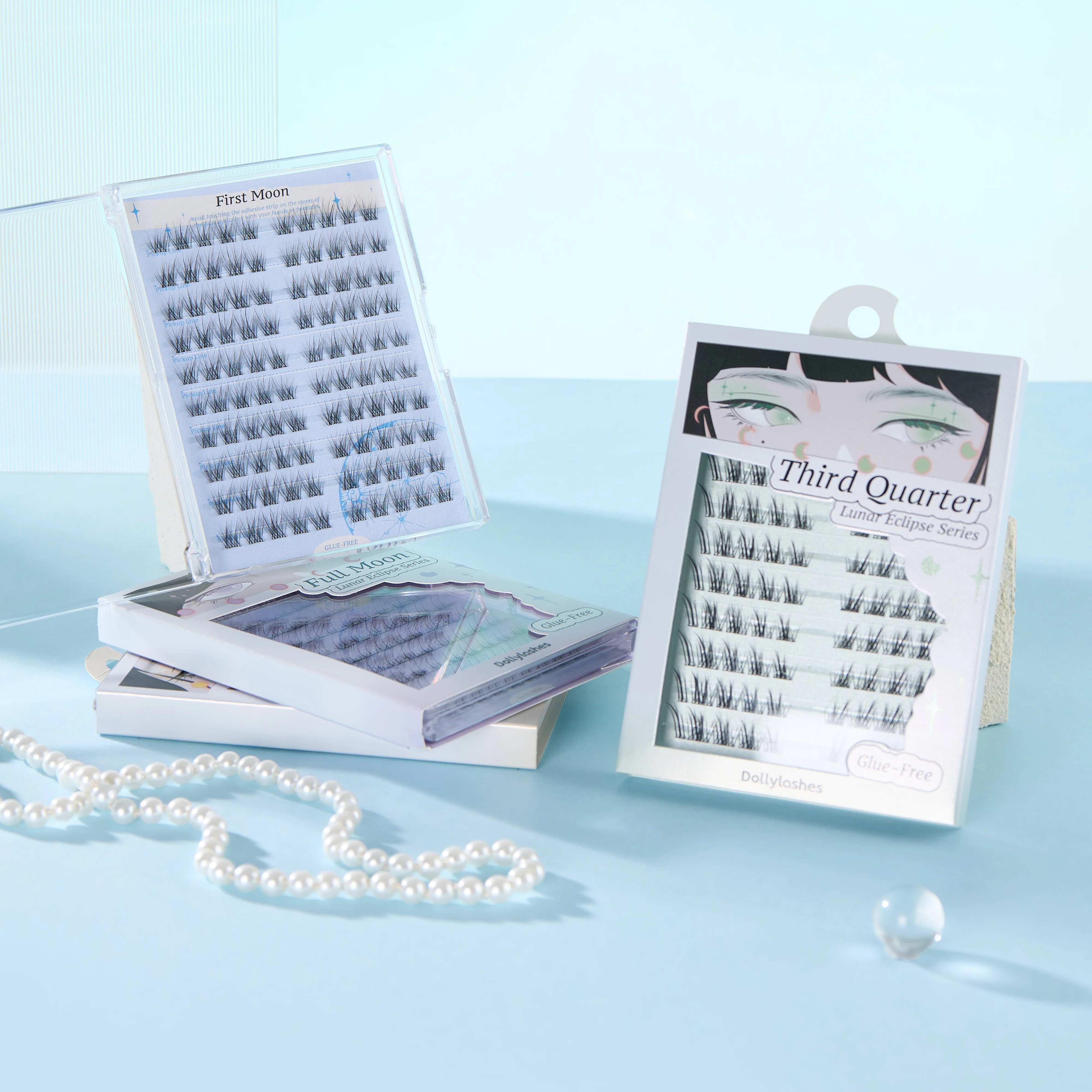 Dollylashes Lunar Eclipse Series Fox Type Black 100Pcs - Image 2