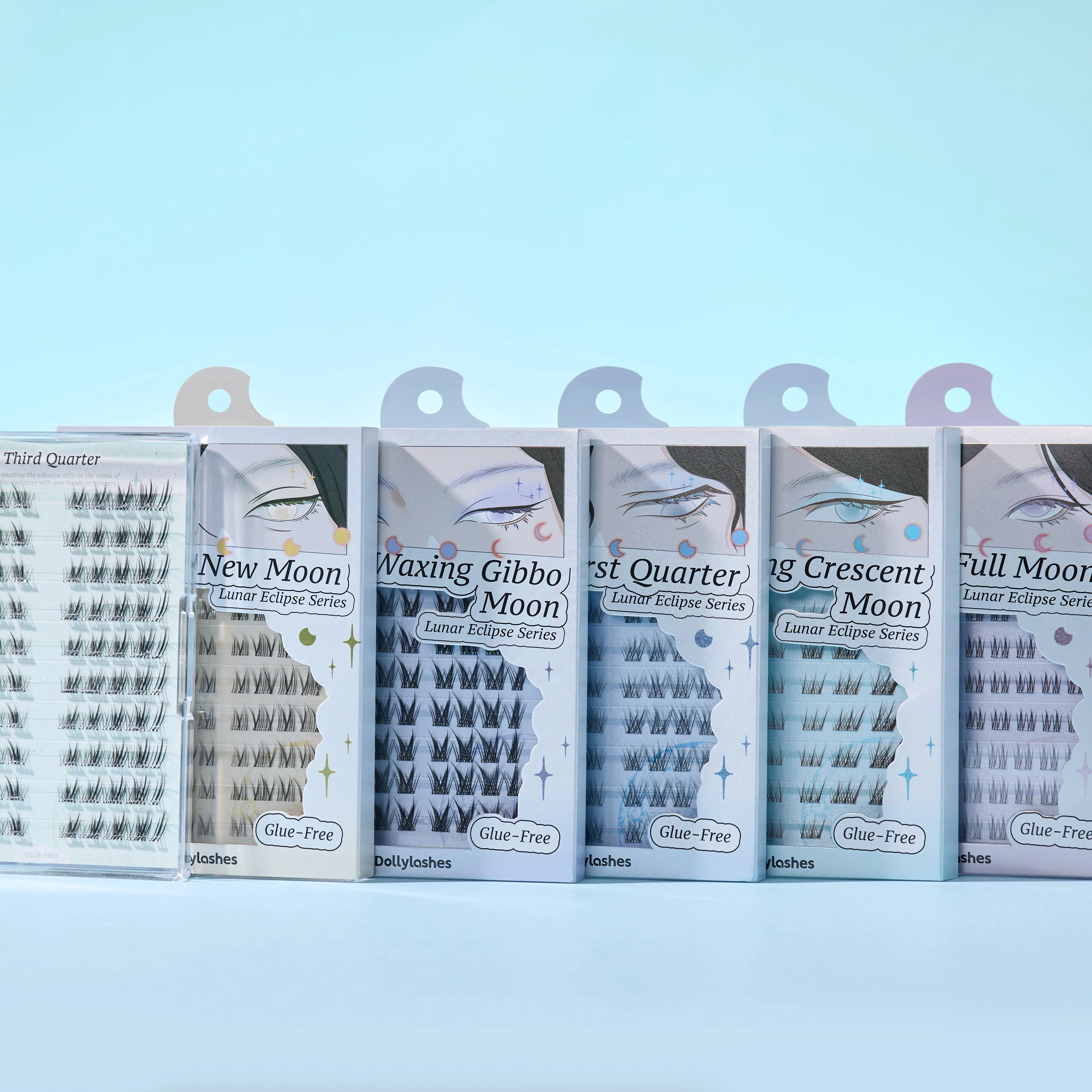 Dollylashes Lunar Eclipse Series Fox Type Black 100Pcs - Image 5