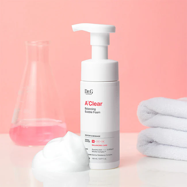 Dr.G A'Clear Balancing Bubble Foam 150ml - Image 2